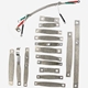 G503,Army Jeep, Military Jeep, Military, WWII, Post War, Willys, Ford, CJ,MB,GPW,M38,Bonding straps complete set for std and late MB,bond MB std