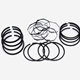 L134,MB,GPW, CJ2a,CJ3a, CJ3B, CJ5, M38, M38A1,  Engine piston ring set .040  -A6794-040 Vintagejeeps RFJP G503