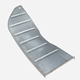 GPA Bottom Rear Hull Panel - Passenger Side, GPA 1711000 Vintagejeeps RFJP G503