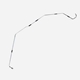 G503,Army Jeep, Military Jeep, Military, WWII, Post War, Willys, Ford, CJ,MB,GPW,M38,fuel line, steel, fuel pump to carburetor A1369