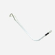 G503,Army Jeep, Military Jeep, Military, WWII, Post War, Willys, Ford, CJ,MB,GPW,M38,fuel line, steel, fuel pump to carburetor A1369