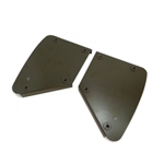 MB GPW Crash pad metal backs A2910-11 Vintagejeeps RFJP G503 MB GPW Part A2910 - A2911 Jeep