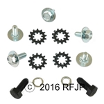 MB GPW  Hood hinge hardware kit - A2188 K - GPW Vintagejeeps RFJP G503 Jeep
