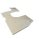 MB body panel front floor half with hat channels -671019 ACM 1 ,Vintagejeeps RFJP  Jeep