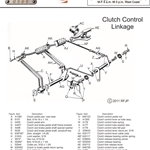 MB GPW, MB GPW PartsClutch Controls Diagram 2,MB,GPW,Clutch Controls Diagram Jeep G503 RFJP VintageJeeps