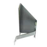 MB GPW Air cleaner bracket early right side -A1278 Vintagejeeps RFJP G503 MB GPW Part A1278 Jeep
