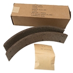 ebrake, late, internal, LINING SET -116712 Vintagejeeps RFJP G503 MB GPW Part 116712 Jeep